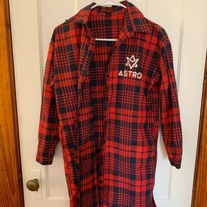 Kpop Astro long flannel